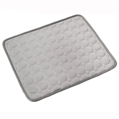 Ultimate Cooling Ice Silk Pet Bed for Dogs and Cats - The Perfect Summer Oasis for Your Furry Friends