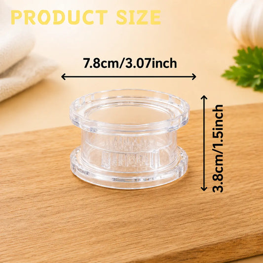 Manual Garlic Mincer - Durable and Convenient Kitchen Tool for Garlic, Onion, and Ginger Preparation