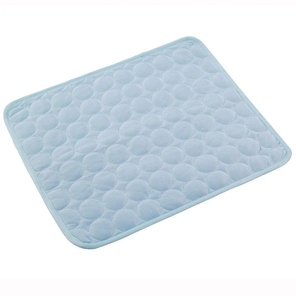 Ultimate Cooling Ice Silk Pet Bed for Dogs and Cats - The Perfect Summer Oasis for Your Furry Friends