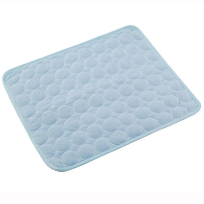 Ultimate Cooling Ice Silk Pet Bed for Dogs and Cats - The Perfect Summer Oasis for Your Furry Friends