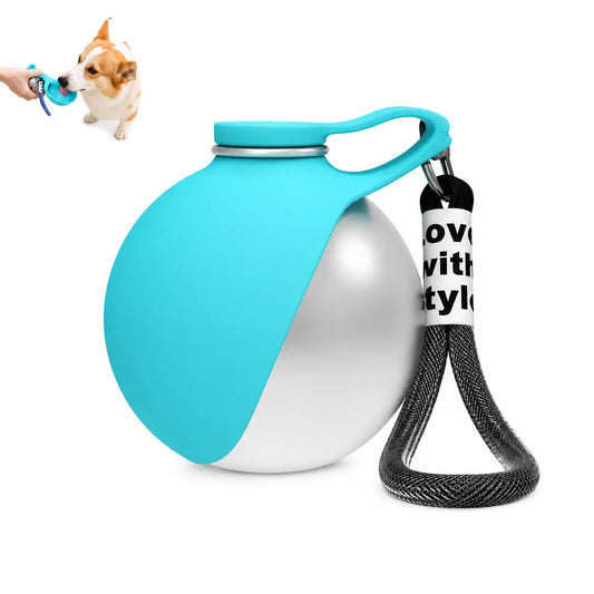 Premium Spill-Proof Dog Water Dispenser – High-Quality, Portable Bottle for All-Terrain Travel with Effortless Single-Handed Operation and Guaranteed Leak-Free Design