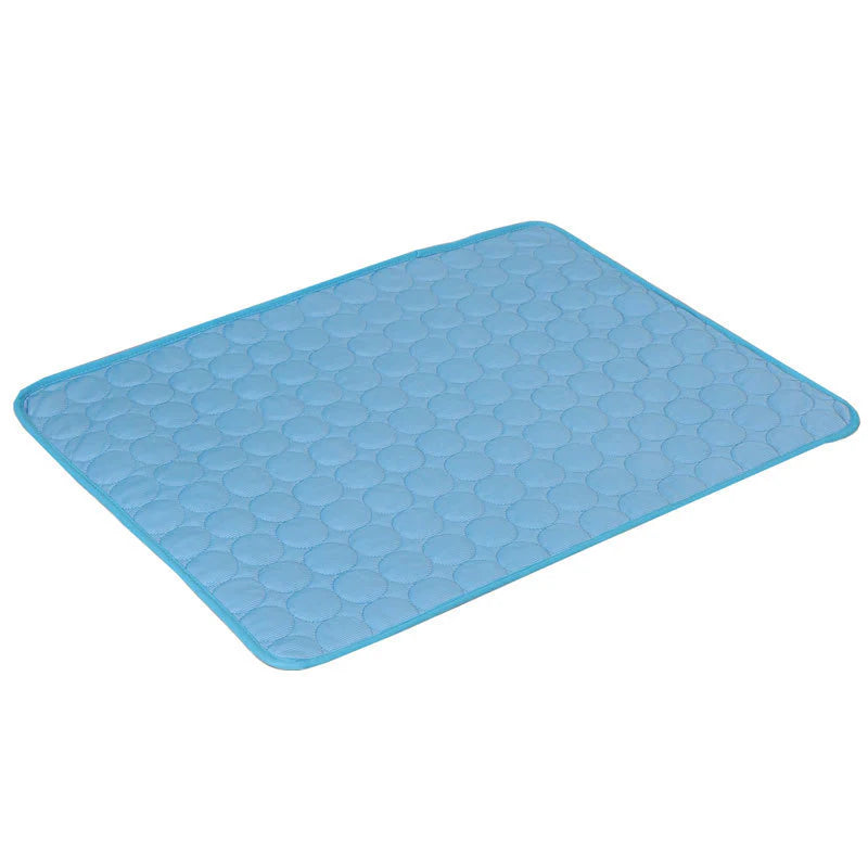 Ultimate Cooling Ice Silk Pet Bed for Dogs and Cats - The Perfect Summer Oasis for Your Furry Friends