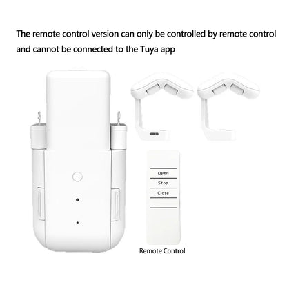 Transform Your Living Space with the Smart Home Automated Curtain Opener - Remote Control & 3-in-1 Track Motor System