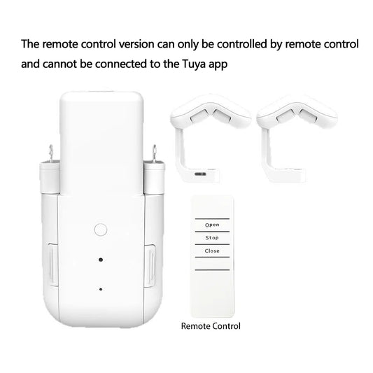Transform Your Living Space with the Smart Home Automated Curtain Opener - Remote Control & 3-in-1 Track Motor System