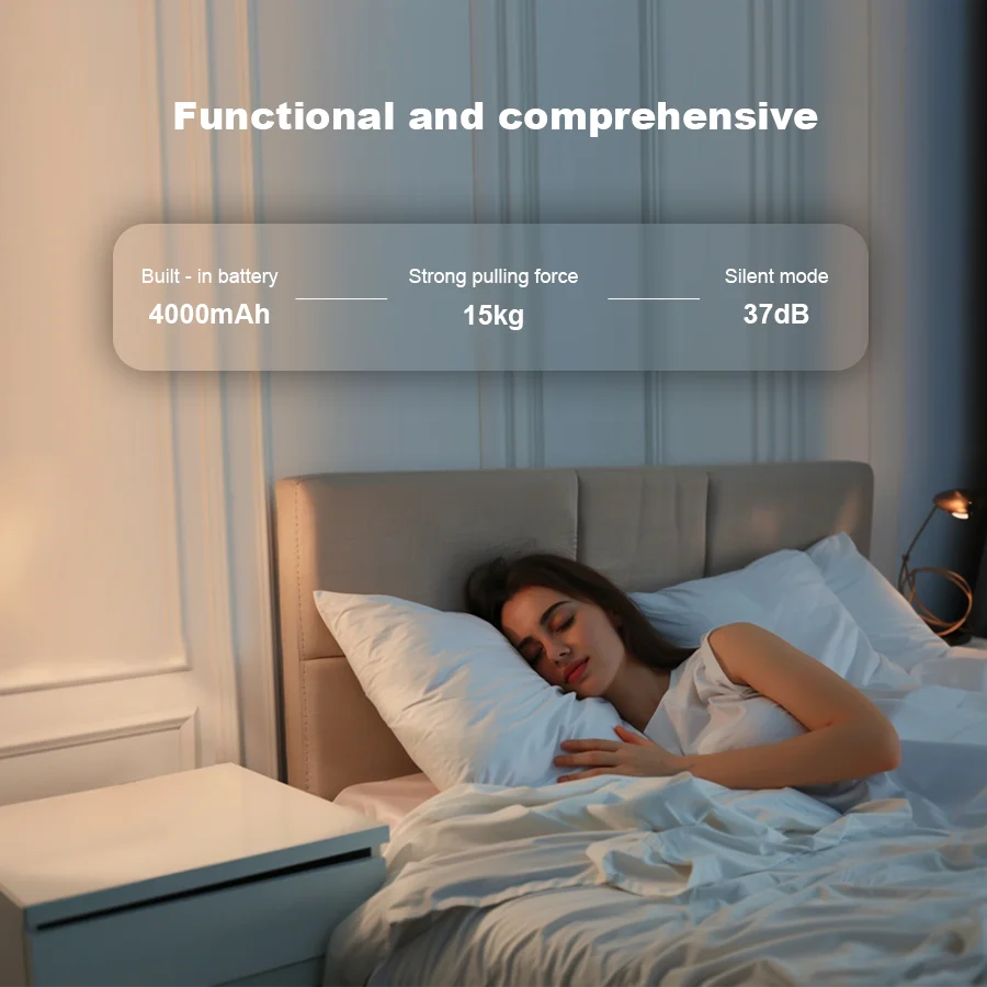 Transform Your Living Space with the Smart Home Automated Curtain Opener - Remote Control & 3-in-1 Track Motor System