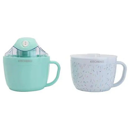 KitchenHQ Ice Cream Maker with Two Insulated 1-Pint Bowls