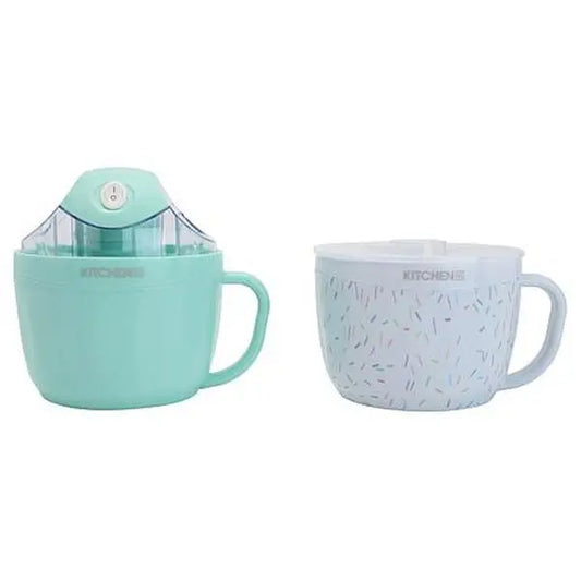 KitchenHQ Ice Cream Maker with Two Insulated 1-Pint Bowls