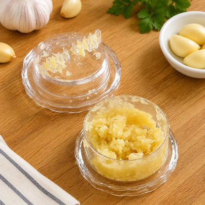 Manual Garlic Mincer - Durable and Convenient Kitchen Tool for Garlic, Onion, and Ginger Preparation