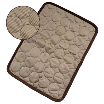 Ultimate Cooling Ice Silk Pet Bed for Dogs and Cats - The Perfect Summer Oasis for Your Furry Friends