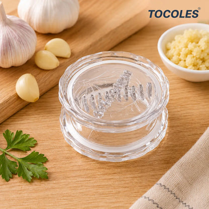 Manual Garlic Mincer - Durable and Convenient Kitchen Tool for Garlic, Onion, and Ginger Preparation